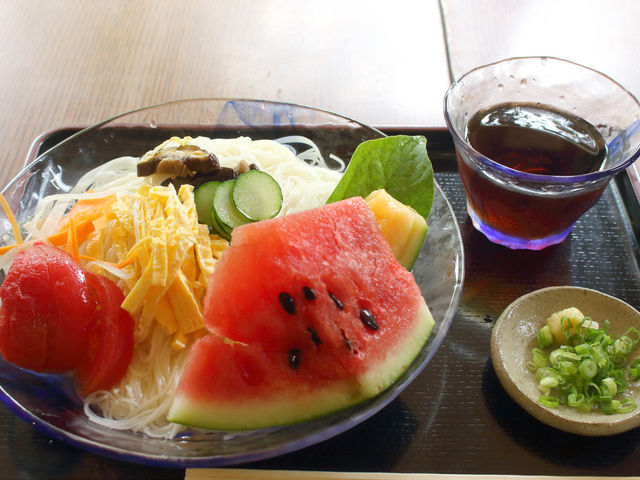 冷やしそうめん_桧原御休処