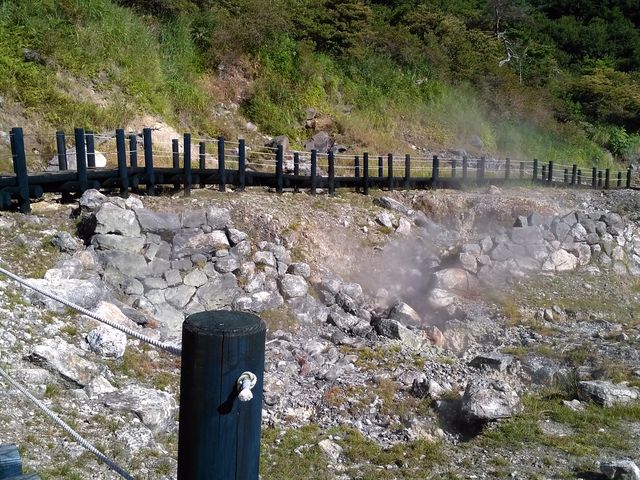ミニ雲仙の様相_小松地獄