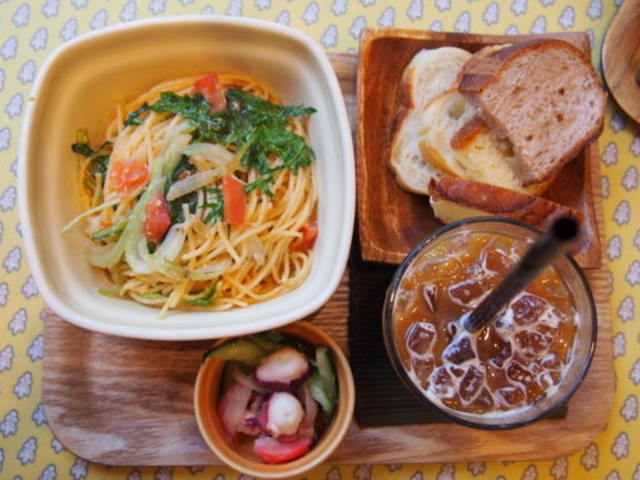 パスタセット¥700_アルション デリカフェ