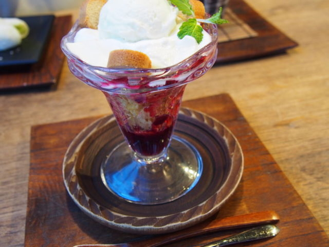 豆乳プリンパフェ¥734_MAMEZO&CAFE中之島店
