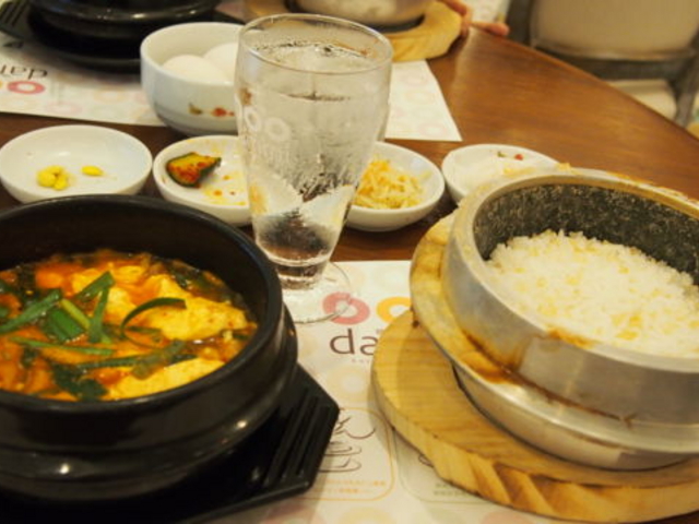 豚キムチのスンドゥブランチ¥1300_コリアンカフェ ダイニング ダンミ(dammi)