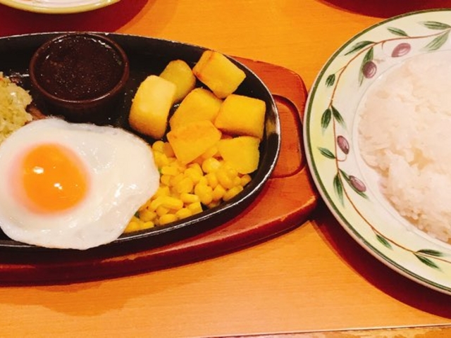 プレートにしました。_サイゼリヤ与野本町駅前店
