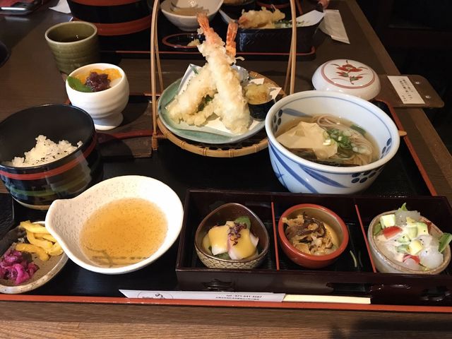 天ぷらもサクサクで美味しかったです!_可乃古