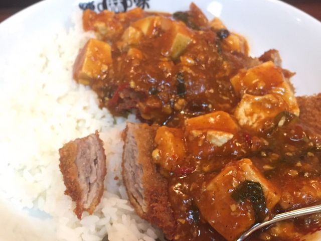 とんかつ陳麻飯にトライしました_陳麻家 泉崎一丁目店