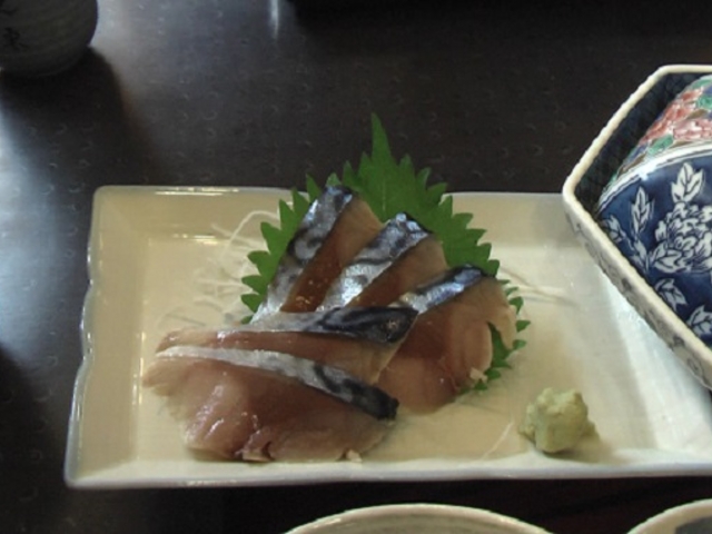 まるで生鯖のようなしめ鯖_和食処 かん東