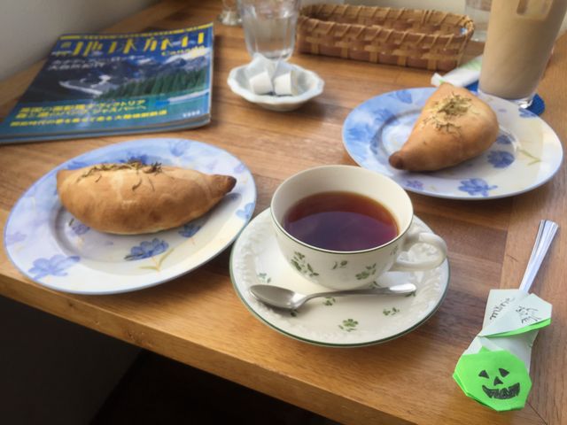 ピロシキが美味!そして、旅行雑誌がたくさんあり、とっても楽しめました。_モーリエ