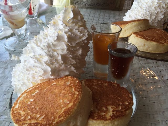 パンケーキ_ホナカフェ Hona Cafe 糸島 Beach Resort ビーチリゾート