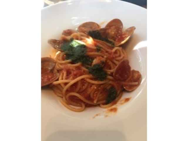 メインのパスタは少な目です。_サルヴァトーレ クオモ SALVATORE CUOMO PIZZA ホテル京阪 東京四谷