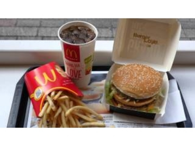 ボリューム満点!_マクドナルド156砺波店