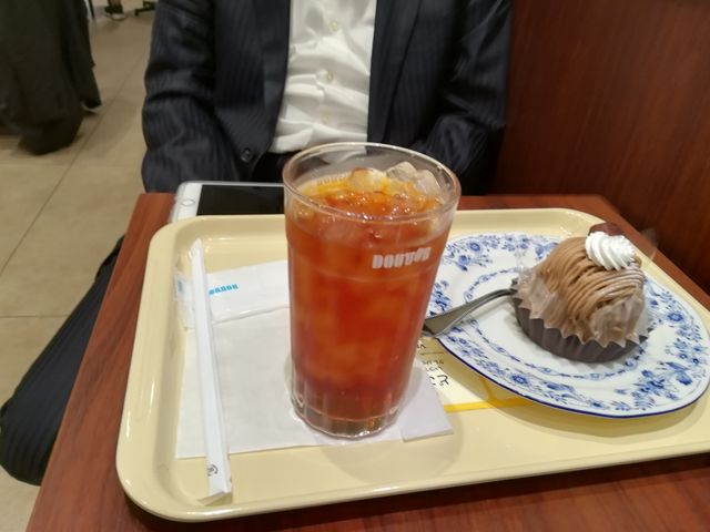 モンブランセット_ドトールコーヒーショップ関内山下町店