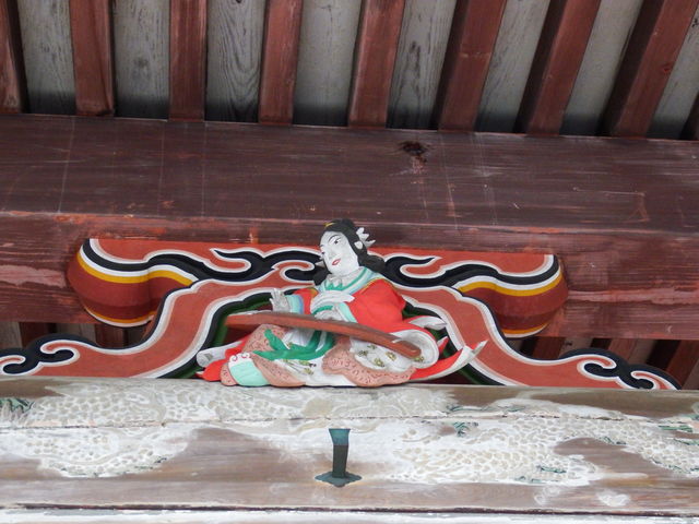 復元された貴重な装飾_平岡八幡宮