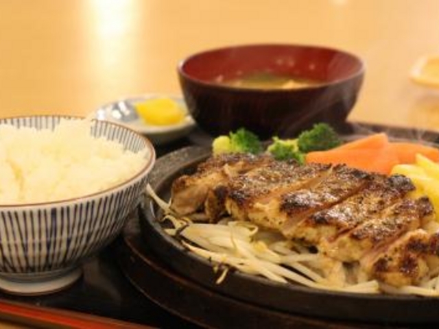 まる姫ポーク定食 1200円_大黒食堂