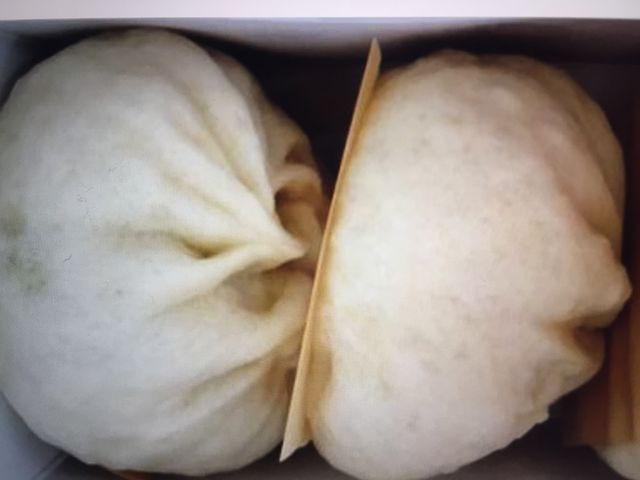 お土産用の豚まん_551蓬莱 JR新大阪駅構内店