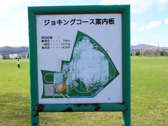 芝生も広い_忠和公園