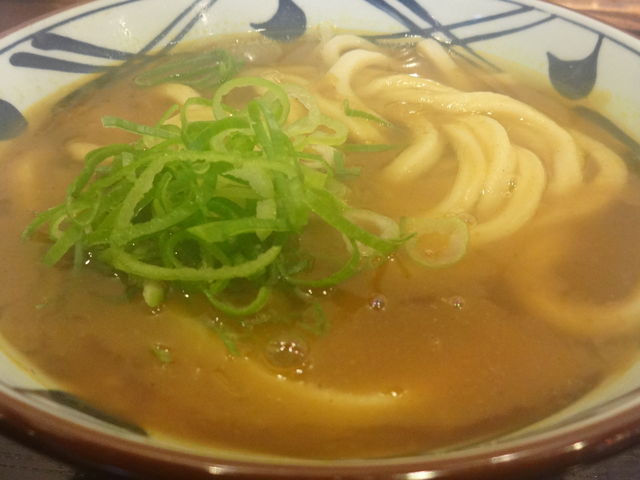 カレーうどん(並)_釜揚げ讃岐うどん 丸亀製麺 イオンモール草津店