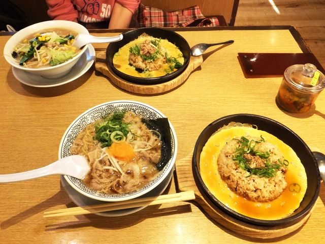 平日限定のチャーハンランチ:好みのラーメンと鉄板玉子チャーハン_丸源ラーメン名張店