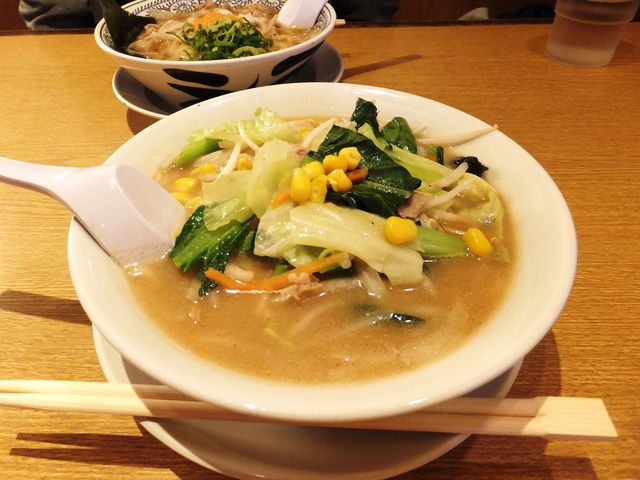 青菜野菜ちゃんぽん_丸源ラーメン名張店