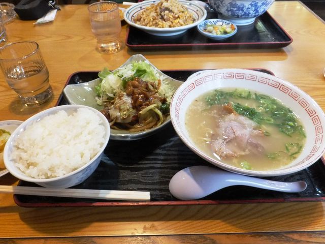 あじへいランチ:塩ラーメン(半玉)_あじへい桔梗ヶ丘店