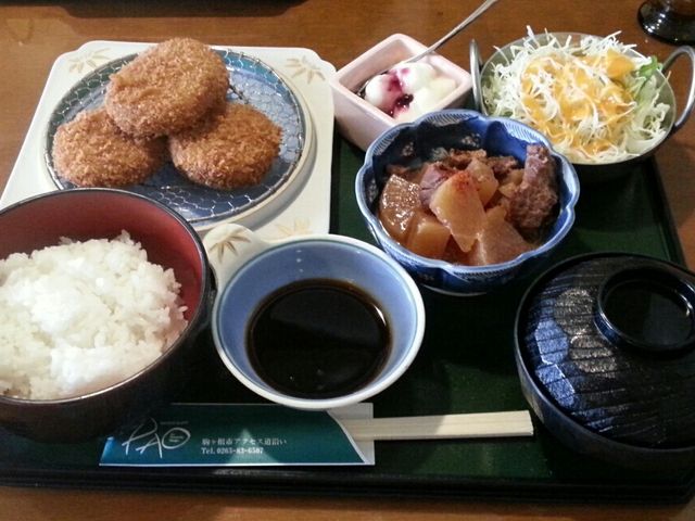 メンチカツ定食!_レストラン・パオ