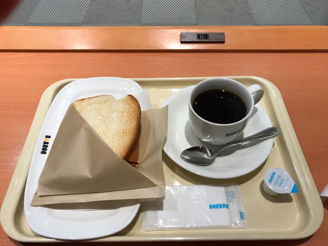 モーニングBセット390円_ドトールコーヒーショップ 京都ポルタ店