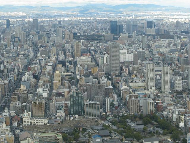 ハルカスからの風景です。_SKY GARDEN スカイガーデン 300