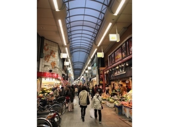 アーケード内_十条銀座商店街