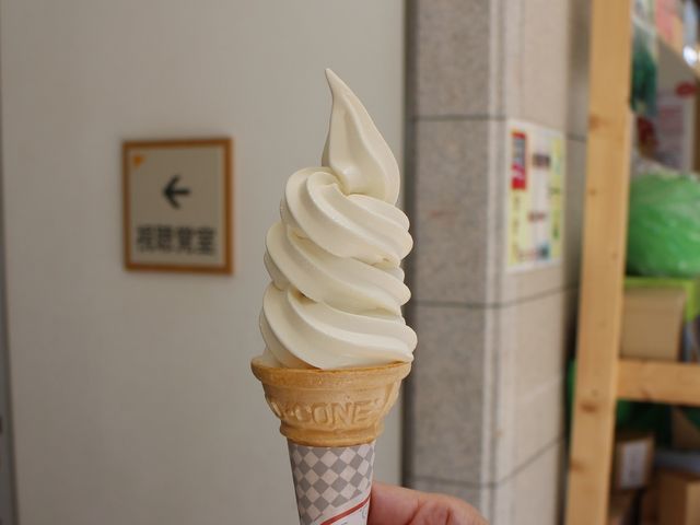 とても味が濃いソフトでした。_さとらんど まきば売店