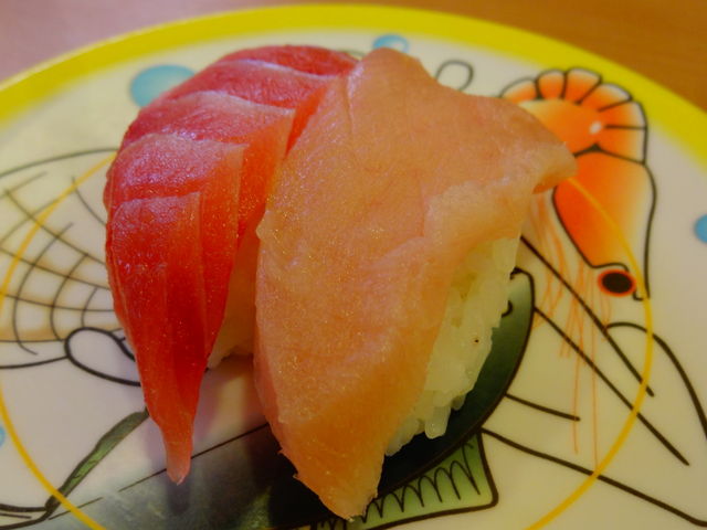 まぐろ二種盛り_かっぱ寿司 久喜店