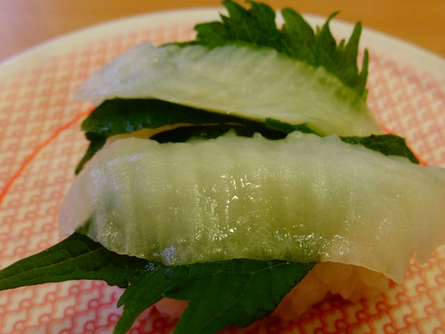 大葉のせえんがわ_かっぱ寿司 沼田店