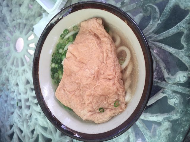 大きいあげが、甘くて美味しい。_がもううどん