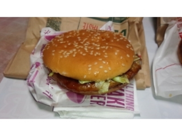 てりやきバーガーが美味しいです!_マクドナルド仁川店