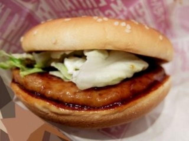 照り焼きバーガー♪_マクドナルド羽村店
