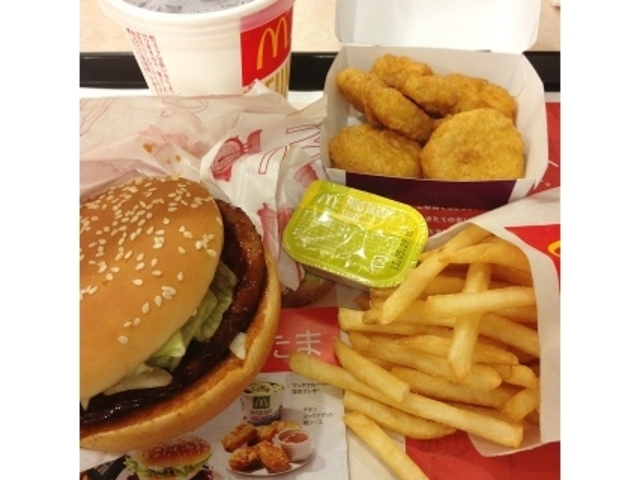 照り焼きバーガーセット☆_マクドナルド平井店