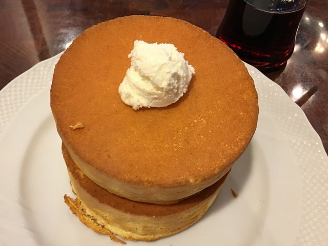 スフレパンケーキダブル_星乃珈琲店 尼崎店