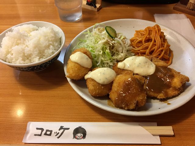 コロッケとピカタのコンビ_コロッケ