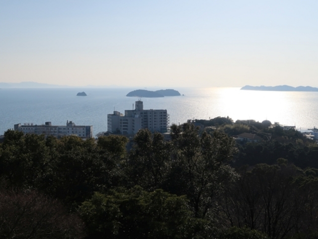 子安弘法大師から見る三谷温泉_三谷温泉