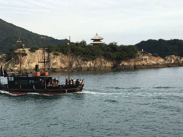 いろは丸と弁天島。_弁天島