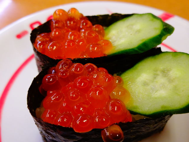 いくら_スシロー楢原店