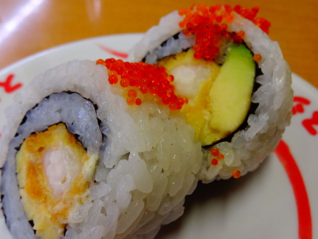 海老フライアボカドロール_スシロー・調布店