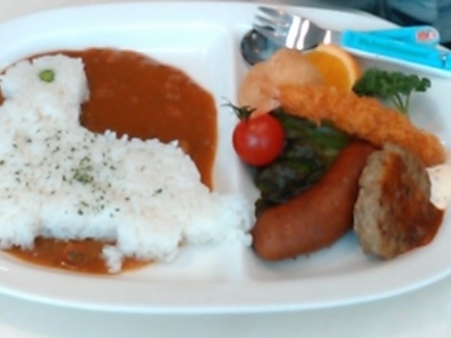 恐竜カレーセット_カフェ&レストラン・Dinoディノ