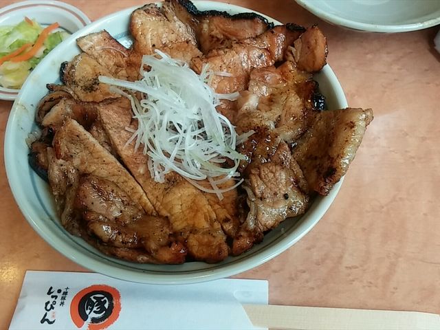 白髪ネギのトッピングがおすすめ_十勝豚丼いっぴん東雁来店