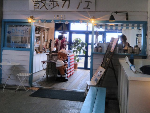『散歩カフェ』。_散歩カフェ