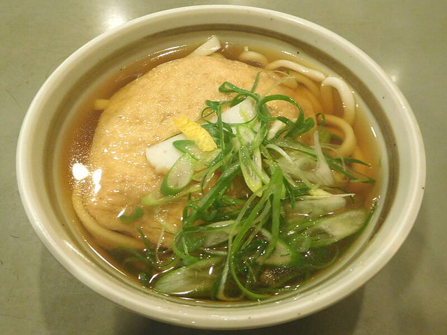 シンプルきつねうどん!_うさみ亭・マツバヤ
