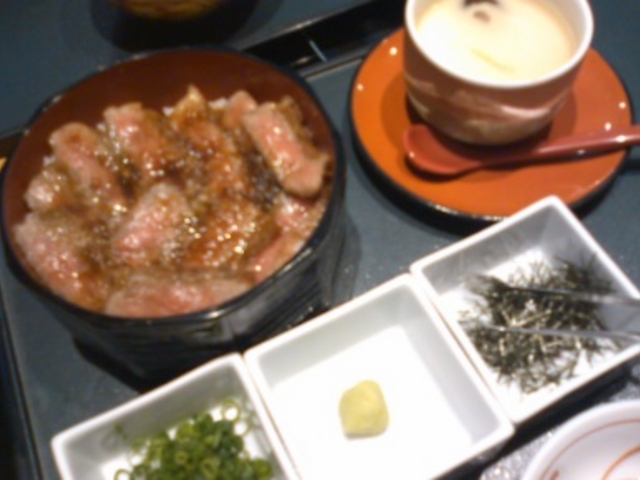 この日は和牛まぶしをいただきました_木曽路 小牧店