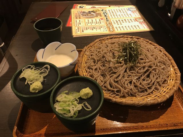 大盛りだとつゆが二倍!_おらが蕎麦