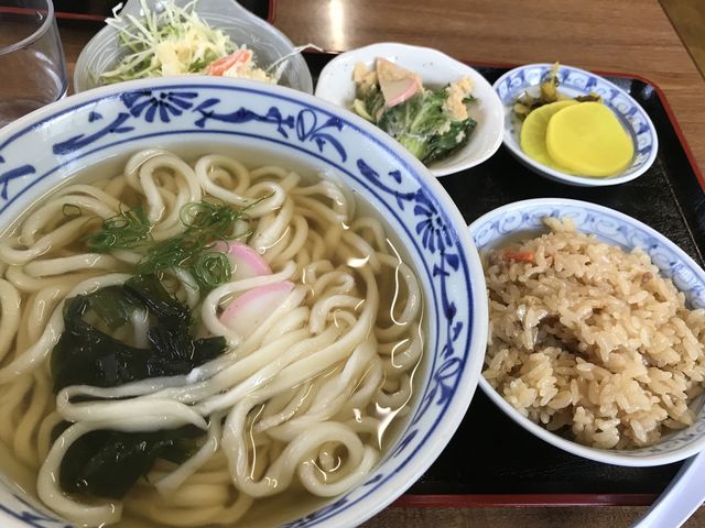 うどん定食_宇どん亭