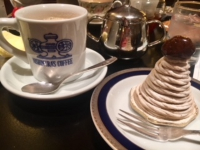 ケーキセット_神戸にしむら珈琲店 阪急前店