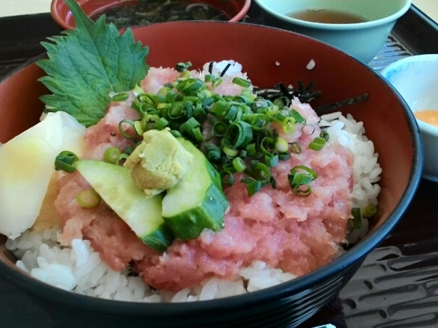 ネギトロ丼500円_ふじ膳