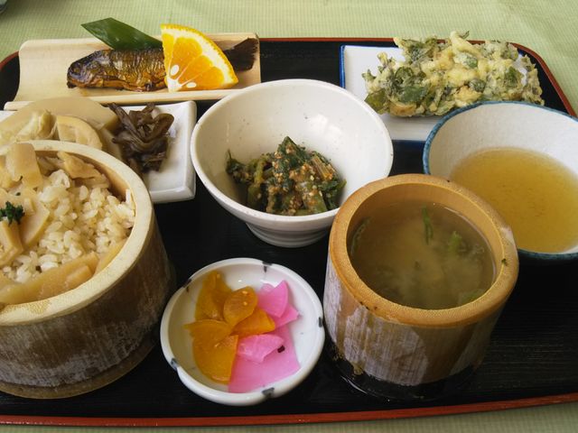 竹の子定食_一条竹の子村