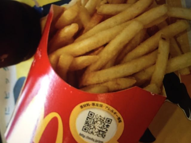 ポテト_マクドナルド南港ポートタウン店